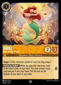 01 The First Chapter - 002/204 - Ariel - Spectacular Singer - NON FOIL