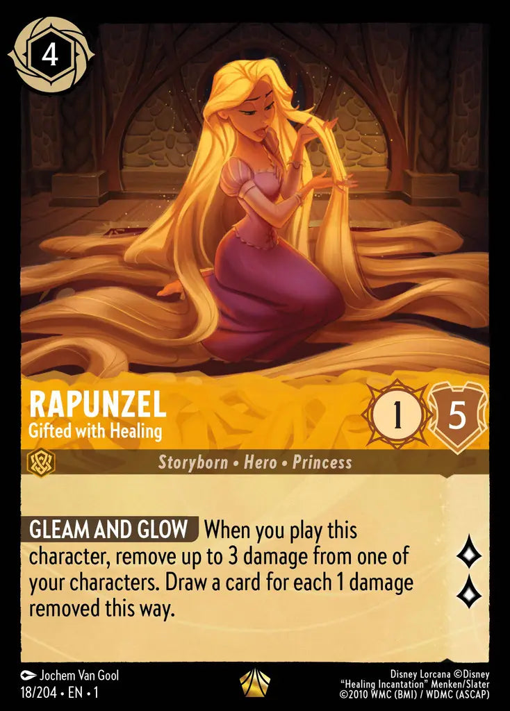 01 The First Chapter - 018/204 - Rapunzel - Gifted with Healing - FOIL