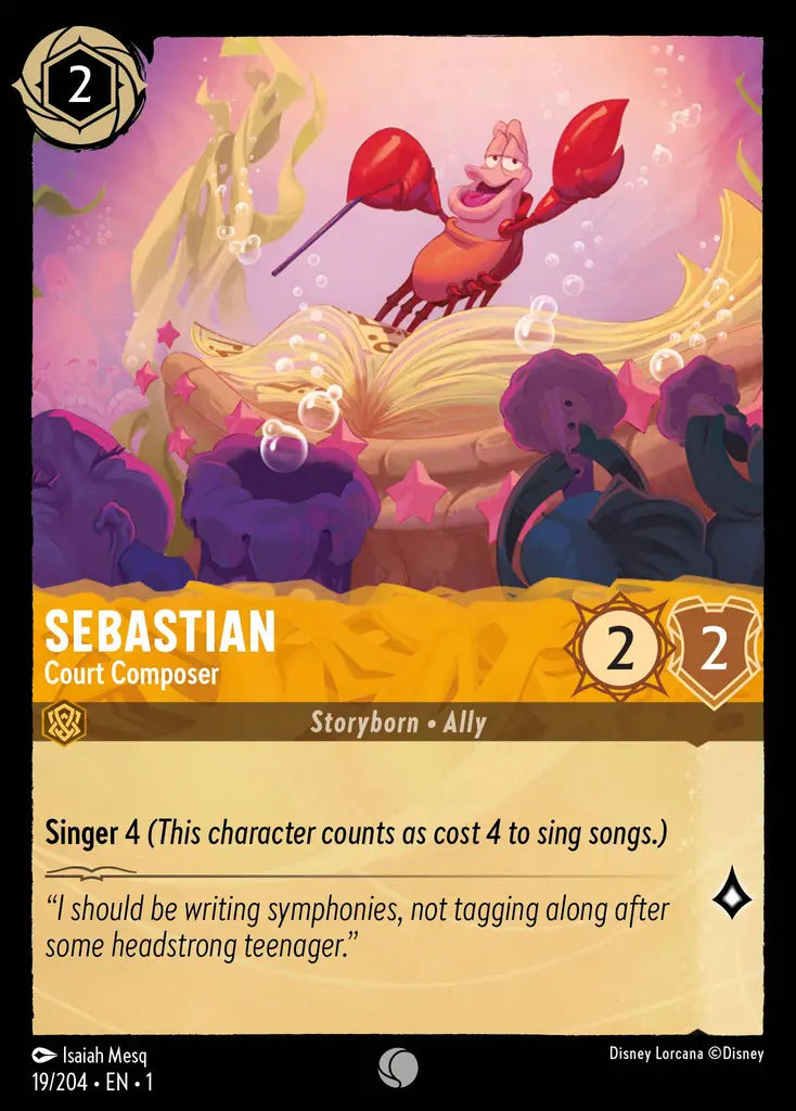 01 The First Chapter - 019/204 - Sebastian - Court Composer - FOIL