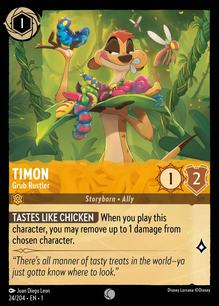 01 The First Chapter - 024/204 - Timon - Grub Rustler - FOIL
