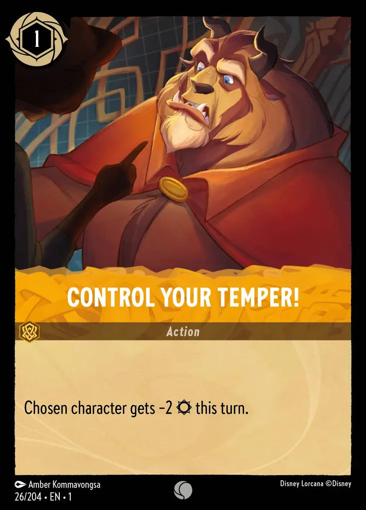 01 The First Chapter - 026/204 - Control Your Temper! - FOIL