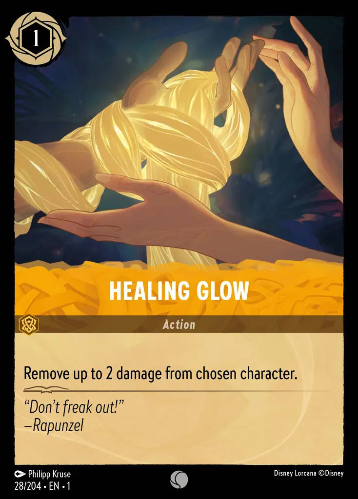 01 The First Chapter - 028/204 - Healing Glow - FOIL