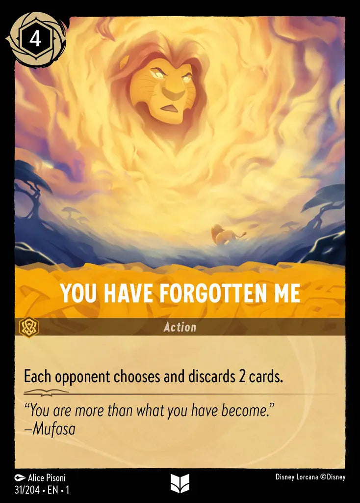 01 The First Chapter - 031/204 - You Have Forgotten Me - FOIL