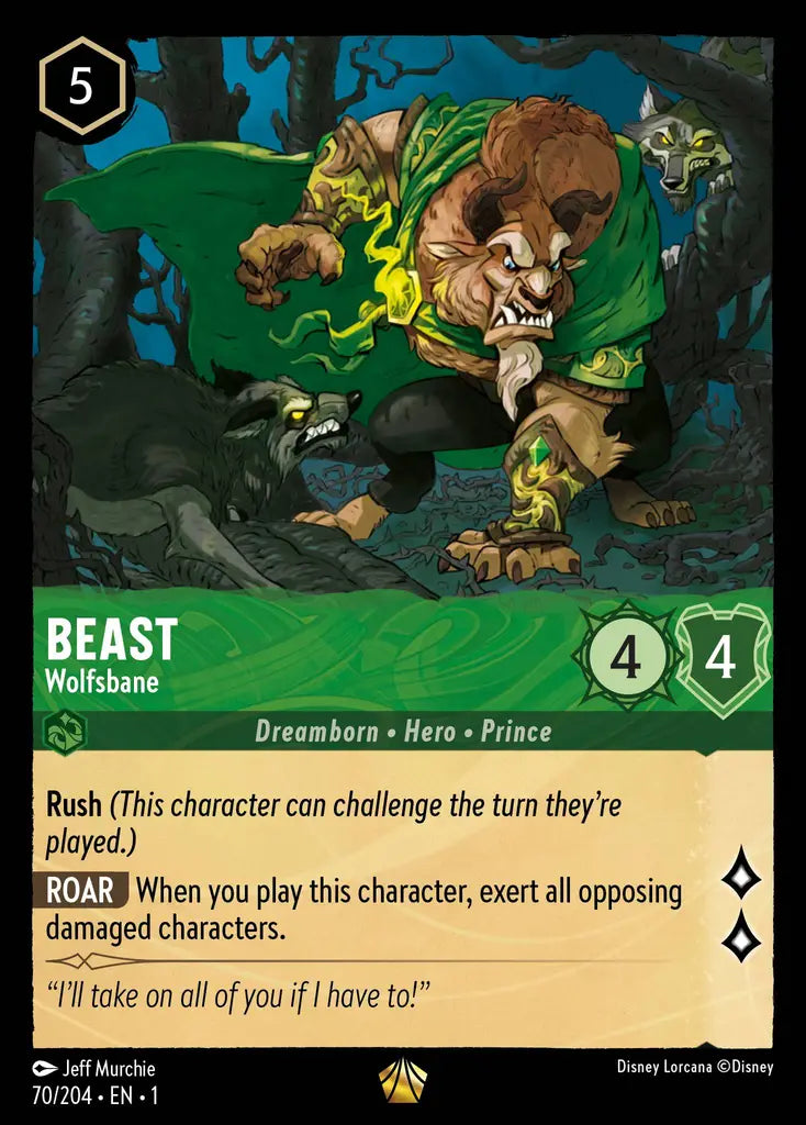 01 The First Chapter - 070/204 - Beast - Wolfsbane - FOIL