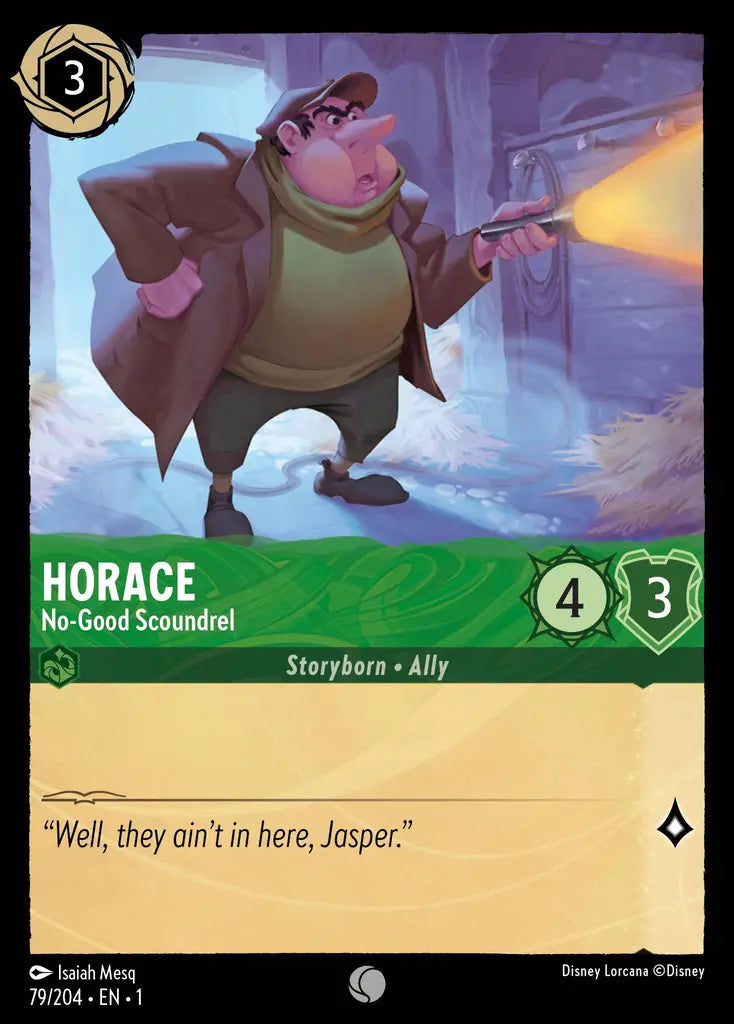 01 The First Chapter - 079/204 - Horace - No-Good Scoundrel - FOIL