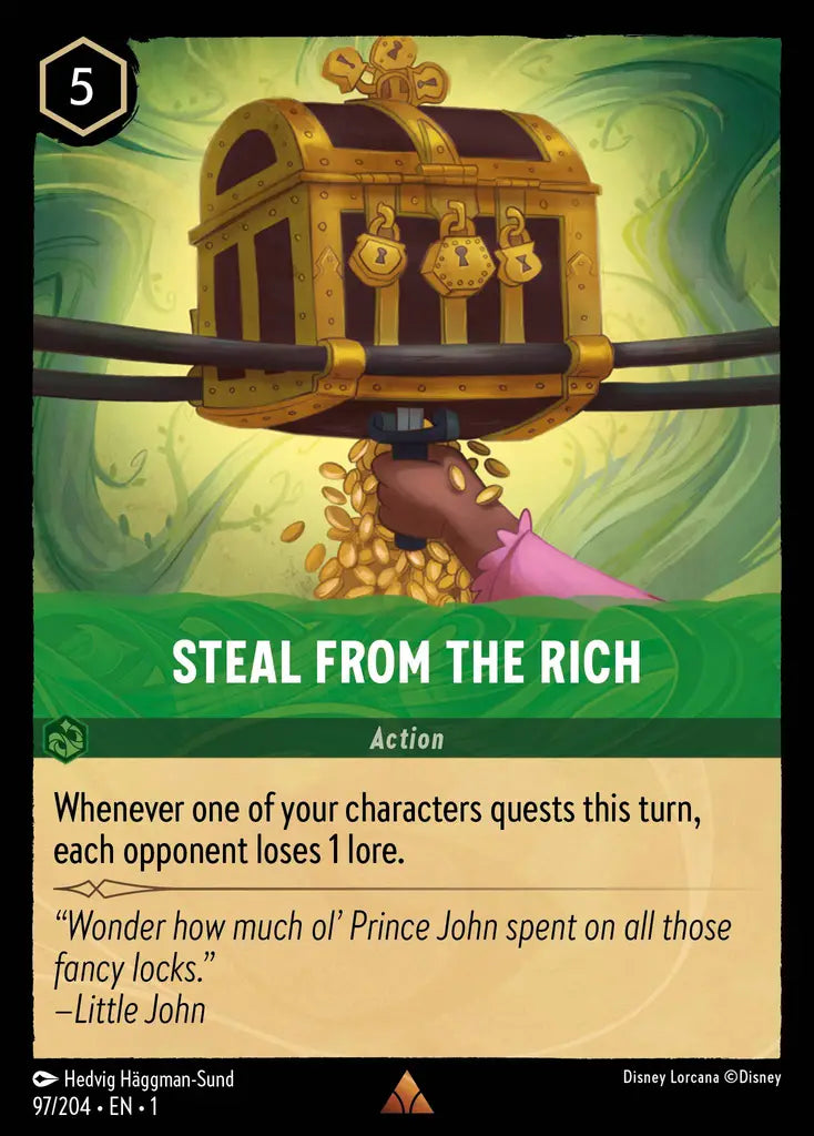 01 The First Chapter - 097/204 - Steal From The Rich - FOIL