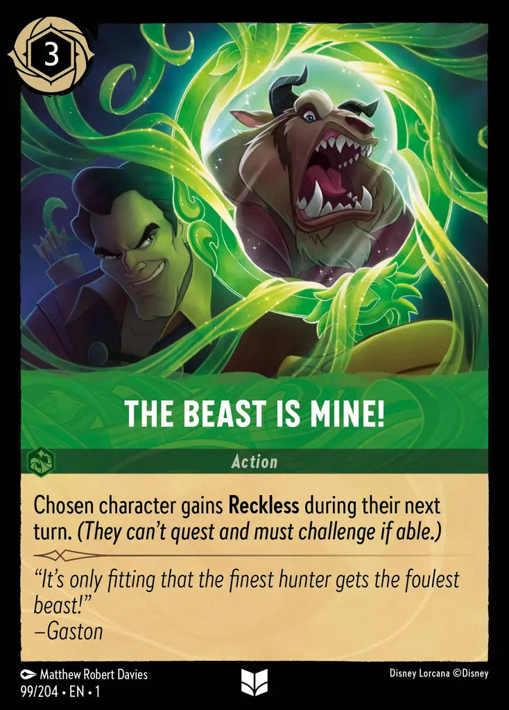 01 The First Chapter - 099/204 - The Beast Is Mine! - FOIL