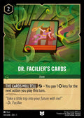 01 The First Chapter - 101/204 - Dr. Facilier's Cards - NON FOIL