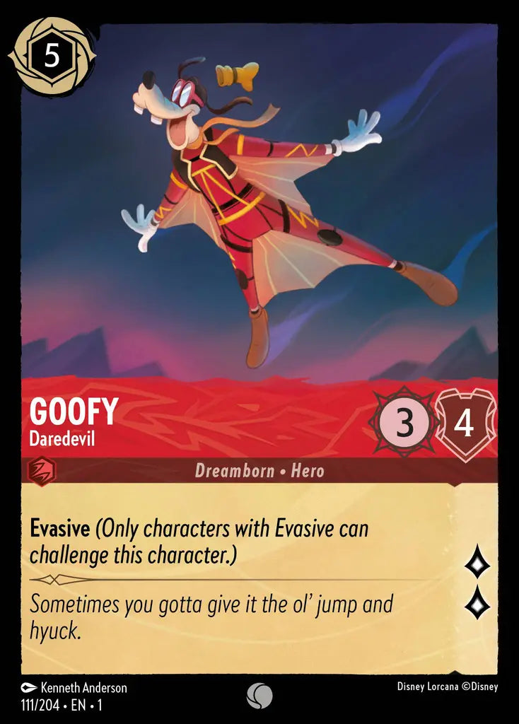 01 The First Chapter - 111/204 - Goofy - Daredevil - FOIL