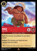 01 The First Chapter - 114/204 - Maui - Hero to All - NON FOIL