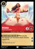 01 The First Chapter - 117/204 - Moana - Chosen by the Ocean - NON FOIL