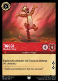 01 The First Chapter - 127/204 - Tigger - Wonderful Thing - FOIL