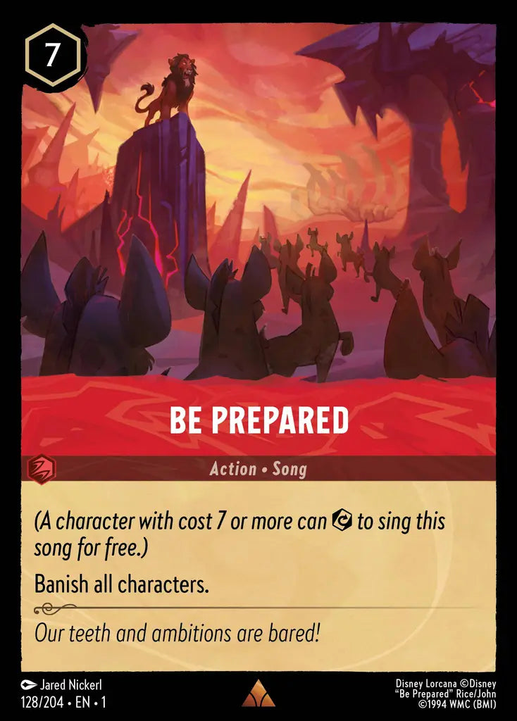 01 The First Chapter - 128/204 - Be Prepared - FOIL