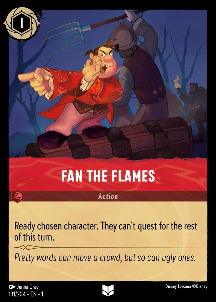 01 The First Chapter - 131/204 - Fan The Flames - NON FOIL