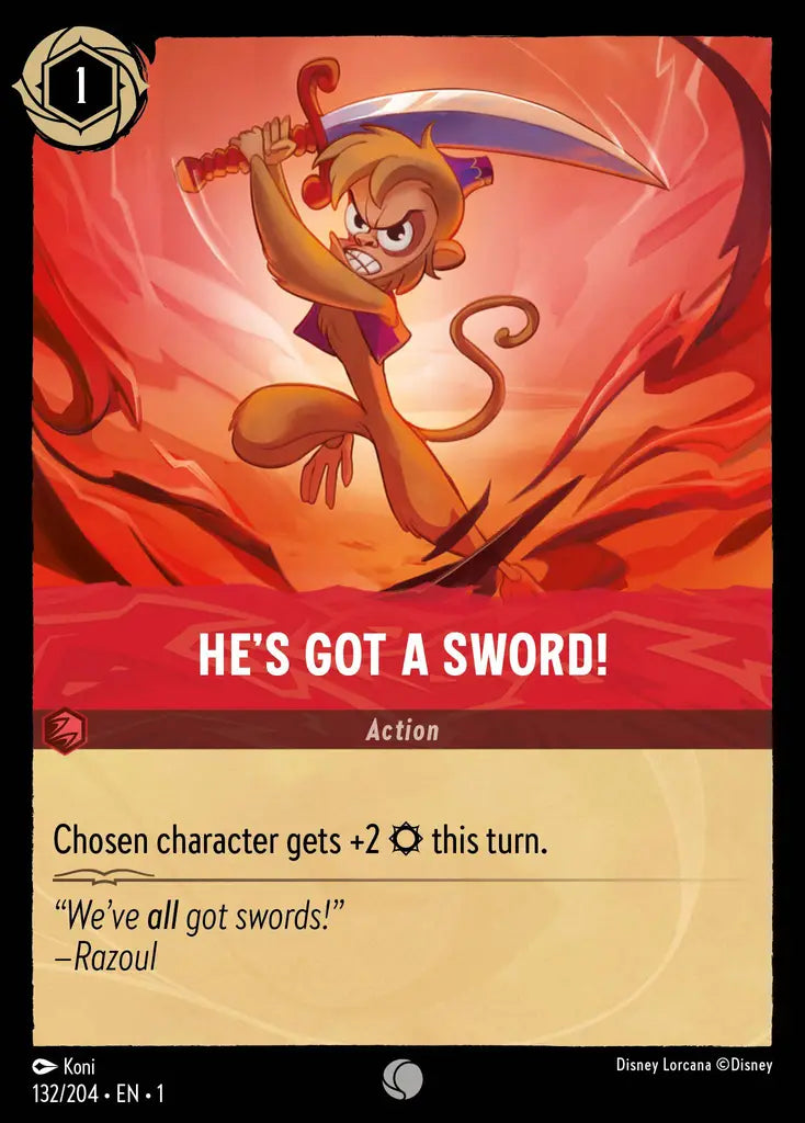 01 The First Chapter - 132/204 - He's Got A Sword! - FOIL