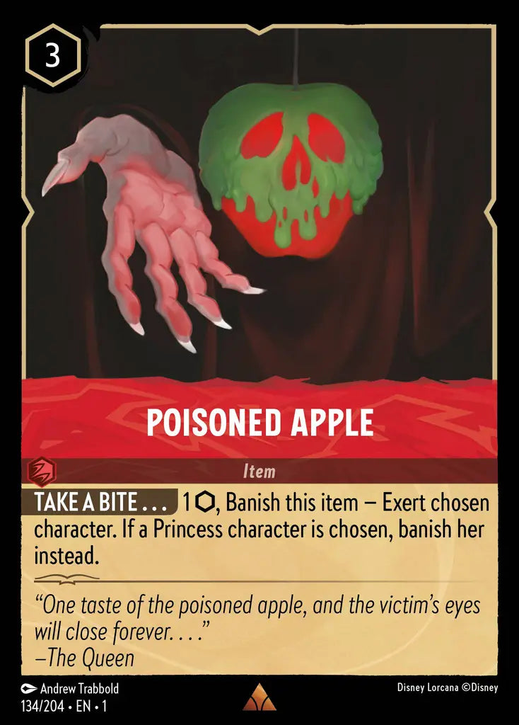 01 The First Chapter - 134/204 - Poisoned Apple - FOIL