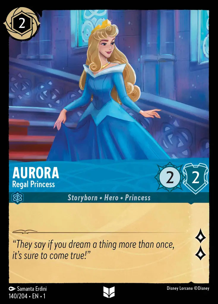 01 The First Chapter - 140/204 - Aurora - Regal Princess - FOIL