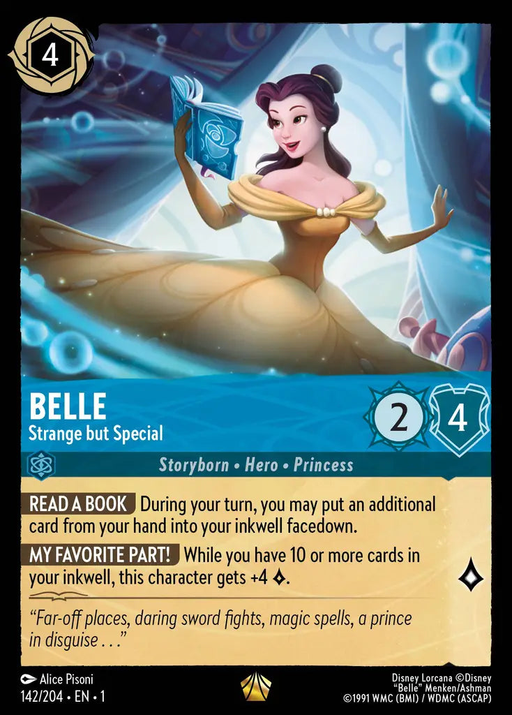 01 The First Chapter - 142/204 - Belle - Strange but special - FOIL