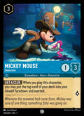 01 The First Chapter - 154/204 - Mickey Mouse - Detective - FOIL