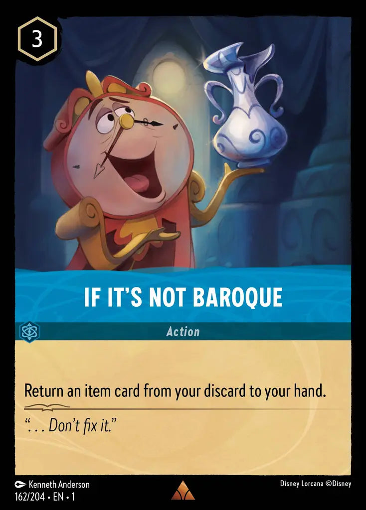 01 The First Chapter - 162/204 - If It's Not Baroque - FOIL