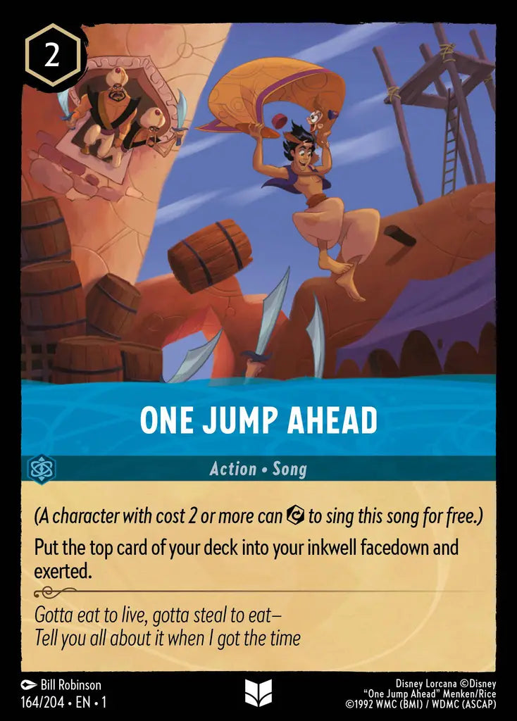 01 The First Chapter - 164/204 - One Jump Ahead - FOIL