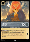 01 The First Chapter - 188/204 - Simba - Future King - FOIL