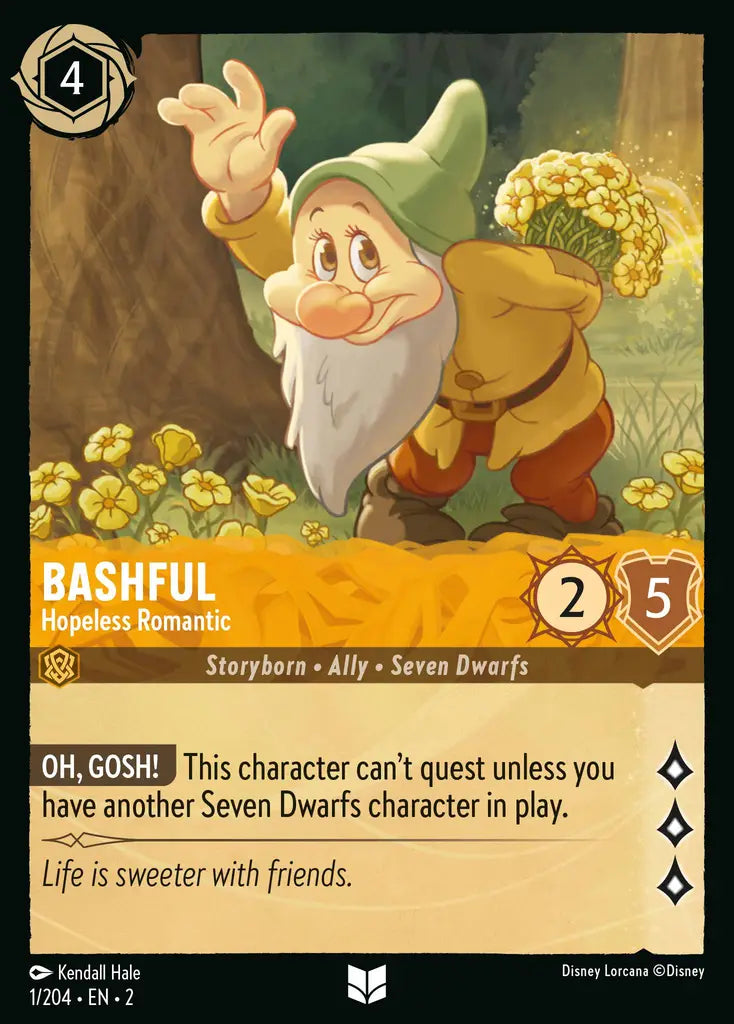02 Rise of the Floodborn - 001/204 - Bashful - Hopeless Romantic - FOIL