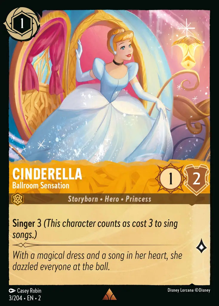 02 Rise of the Floodborn - 003/204 - Cinderella - Ballroom Sensation - FOIL