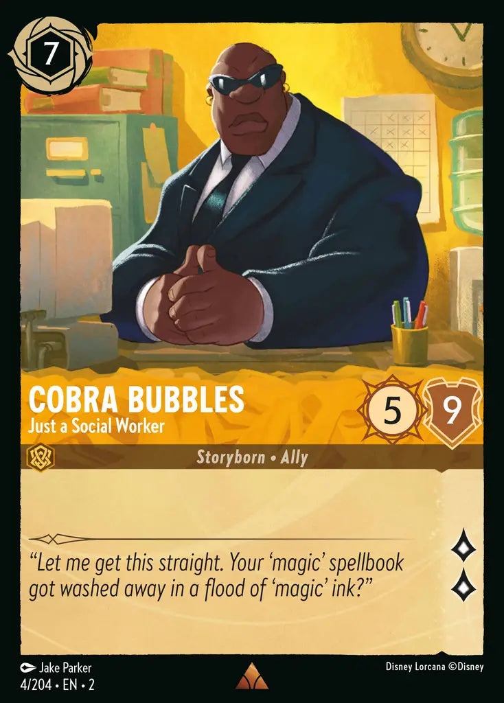 02 Rise of the Floodborn - 004/204 - Cobra Bubbles - Just a Social Worker - NON FOIL