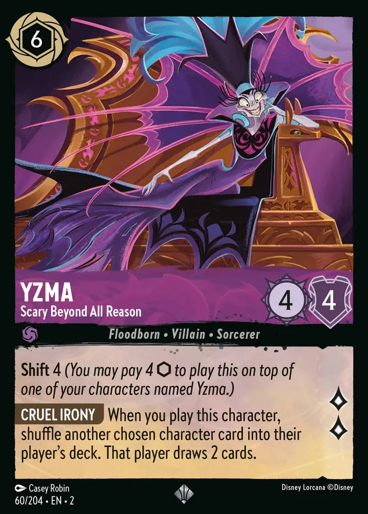 02 Rise of the Floodborn - 060/204 - Yzma - Scary Beyond All Reason - FOIL