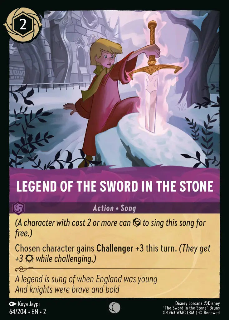 02 Rise of the Floodborn - 064/204 - Legend Of The Sword In The Stone - FOIL