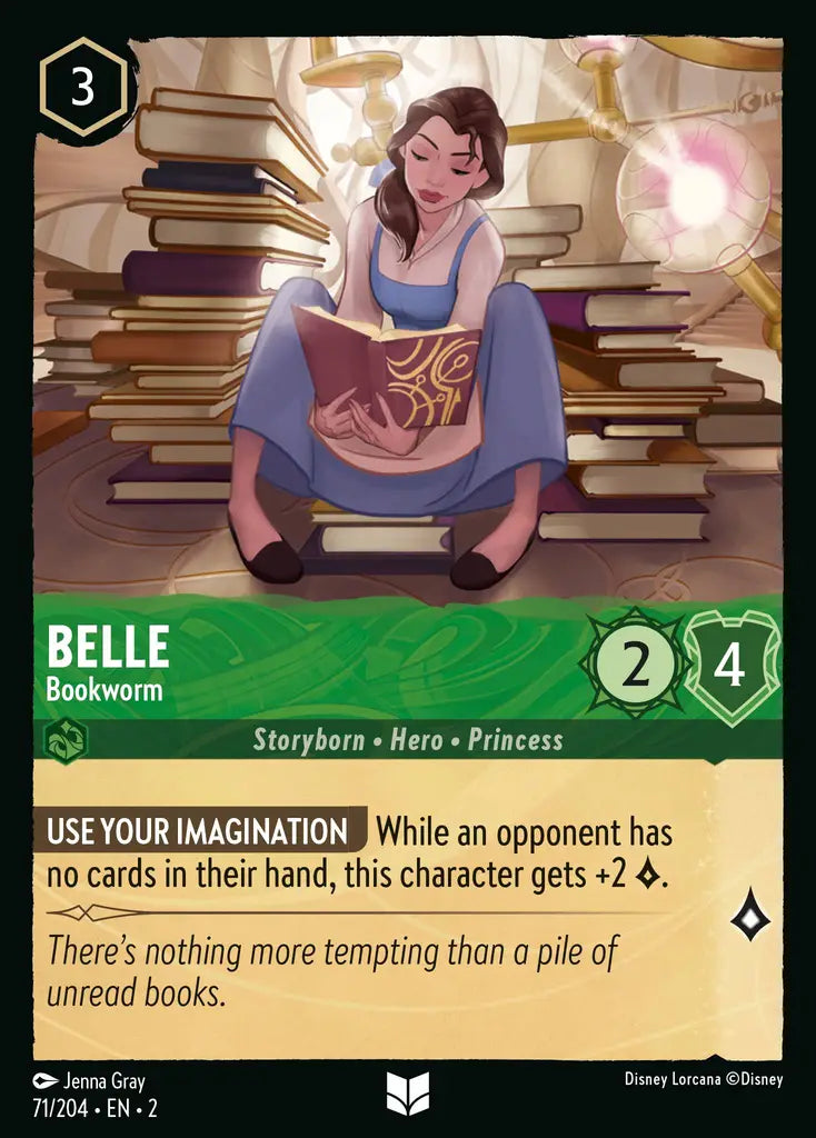 02 Rise of the Floodborn - 071/204 - Belle - Bookworm - FOIL