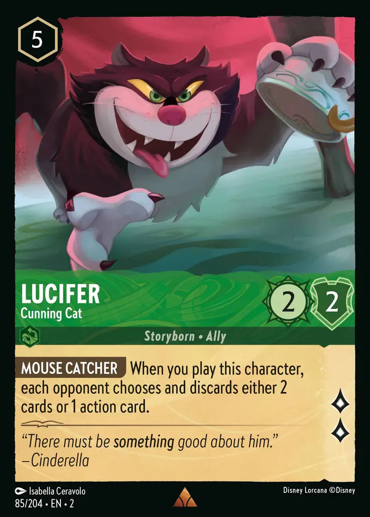 02 Rise of the Floodborn - 085/204 - Lucifer - Cunning Cat - FOIL
