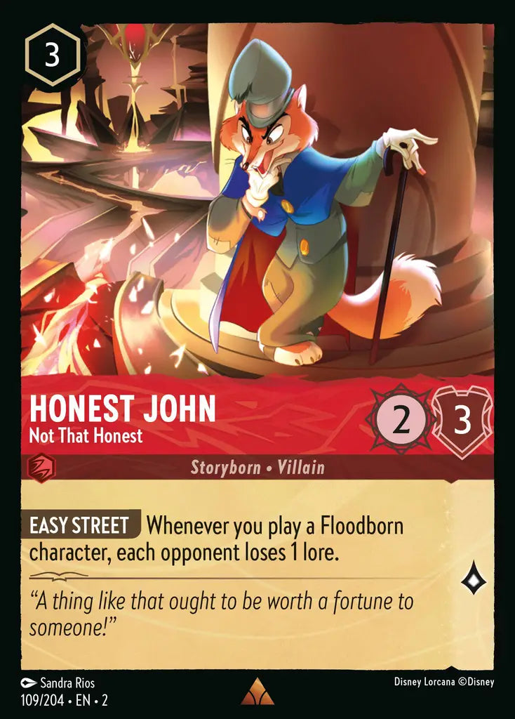 02 Rise of the Floodborn - 109/204 - Honest John - Not That Honest - NON FOIL
