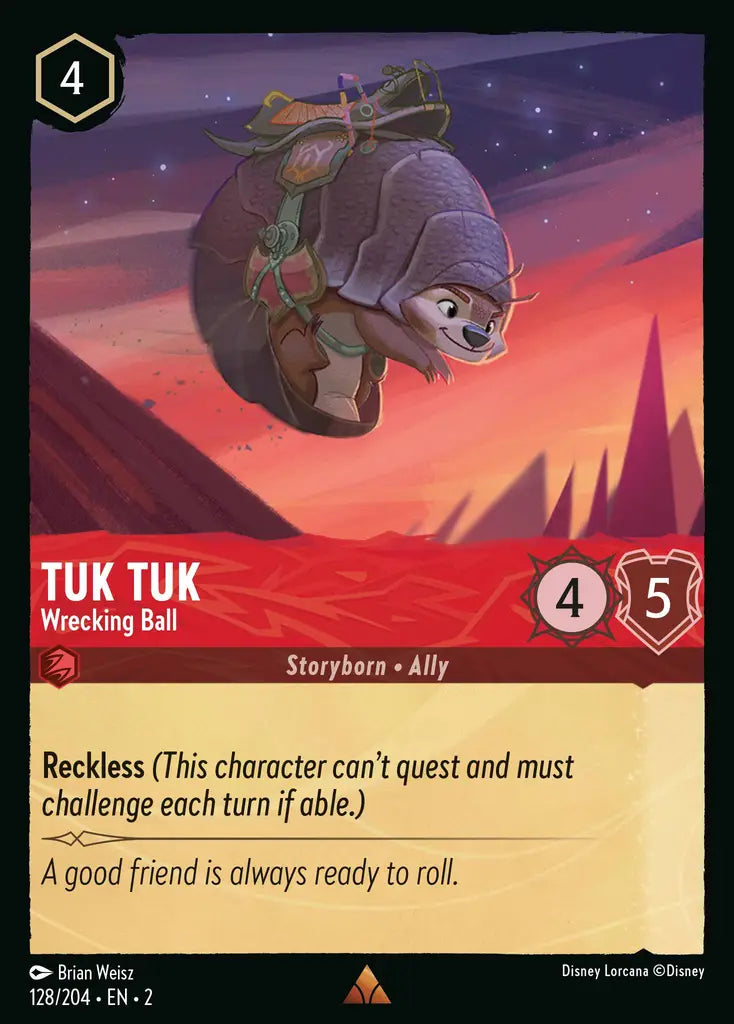 02 Rise of the Floodborn - 128/204 - Tuk Tuk - Wrecking Ball - FOIL