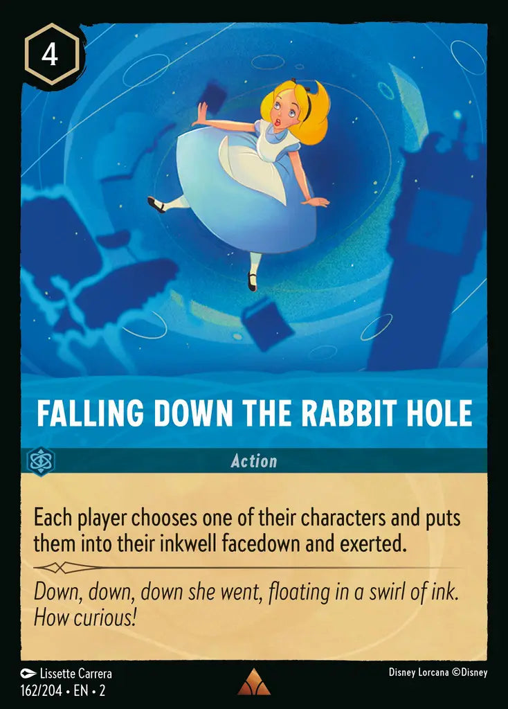 02 Rise of the Floodborn - 162/204 - Falling Down The Rabbit Hole - FOIL