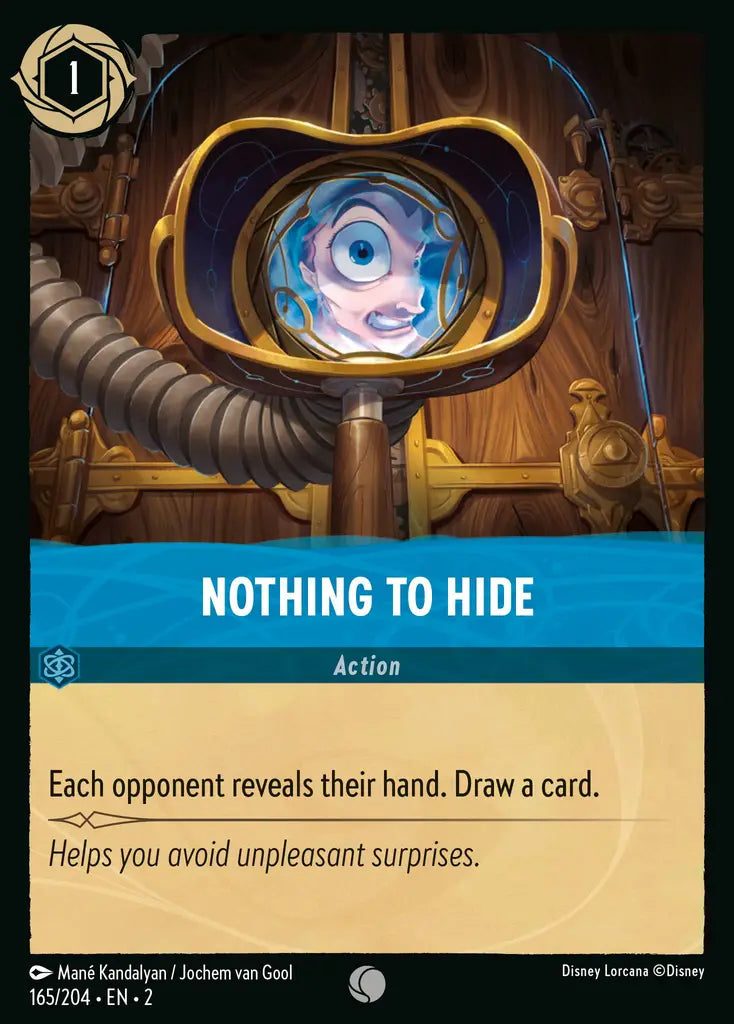 02 Rise of the Floodborn - 165/204 - Nothing To Hide - FOIL