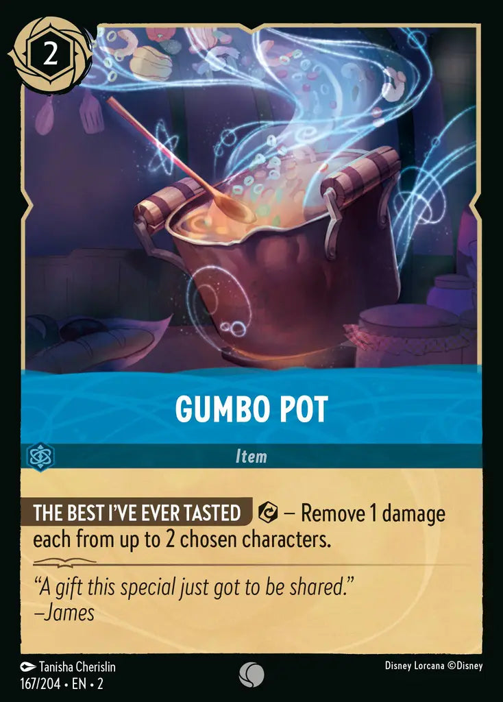02 Rise of the Floodborn - 167/204 - Gumbo Pot - FOIL