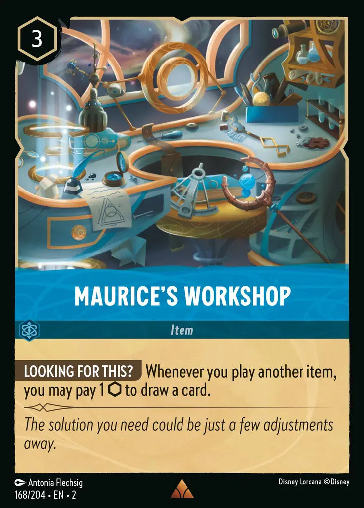 02 Rise of the Floodborn - 168/204 - Maurice's Workshop - FOIL