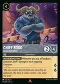 02 Rise of the Floodborn - 175/204 - Chief Bogo - Respected Officer - FOIL