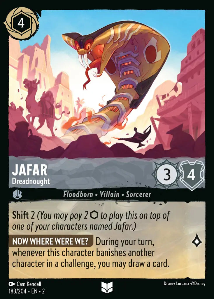 02 Rise of the Floodborn - 183/204 - Jafar - Dreadnought - FOIL