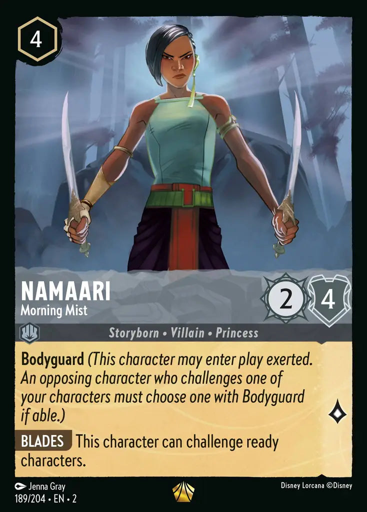 02 Rise of the Floodborn - 189/204 - Namaari - Morning Mist - FOIL