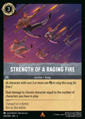 02 Rise of the Floodborn - 201/204 - Strength Of A Raging Fire - FOIL