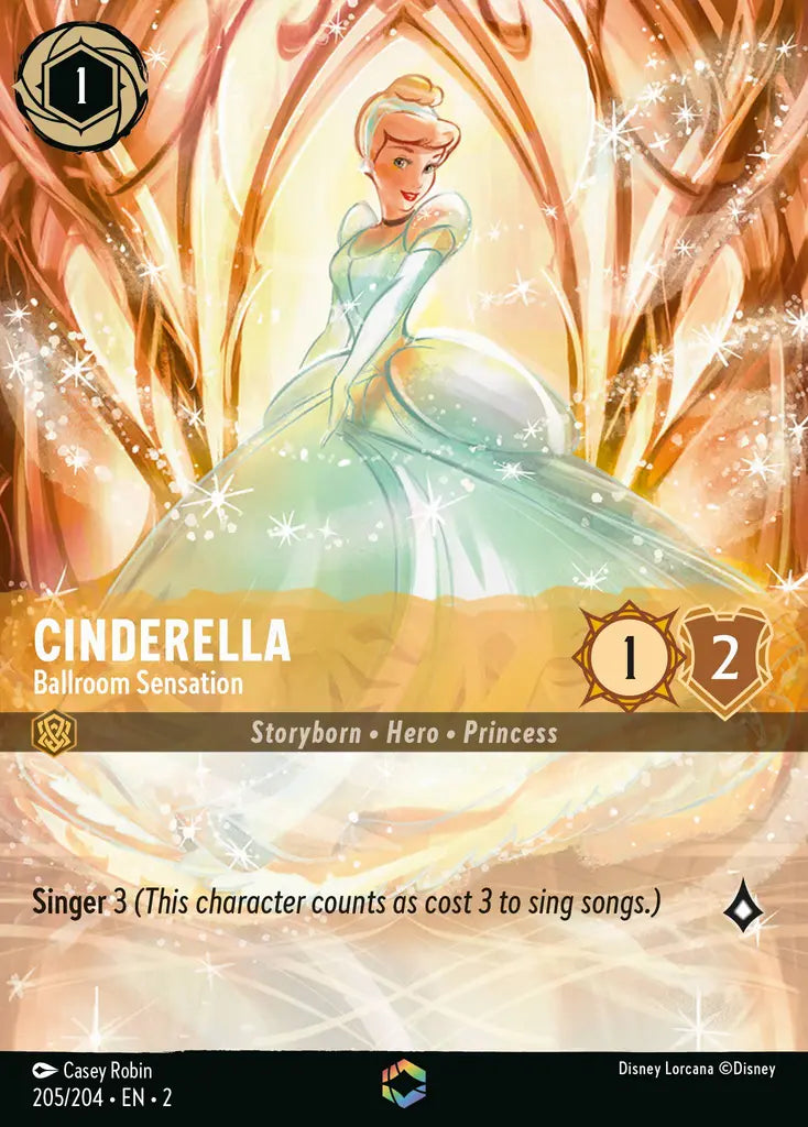 02 Rise of the Floodborn - 205/204 - Cinderella - Ballroom Sensation - FOIL