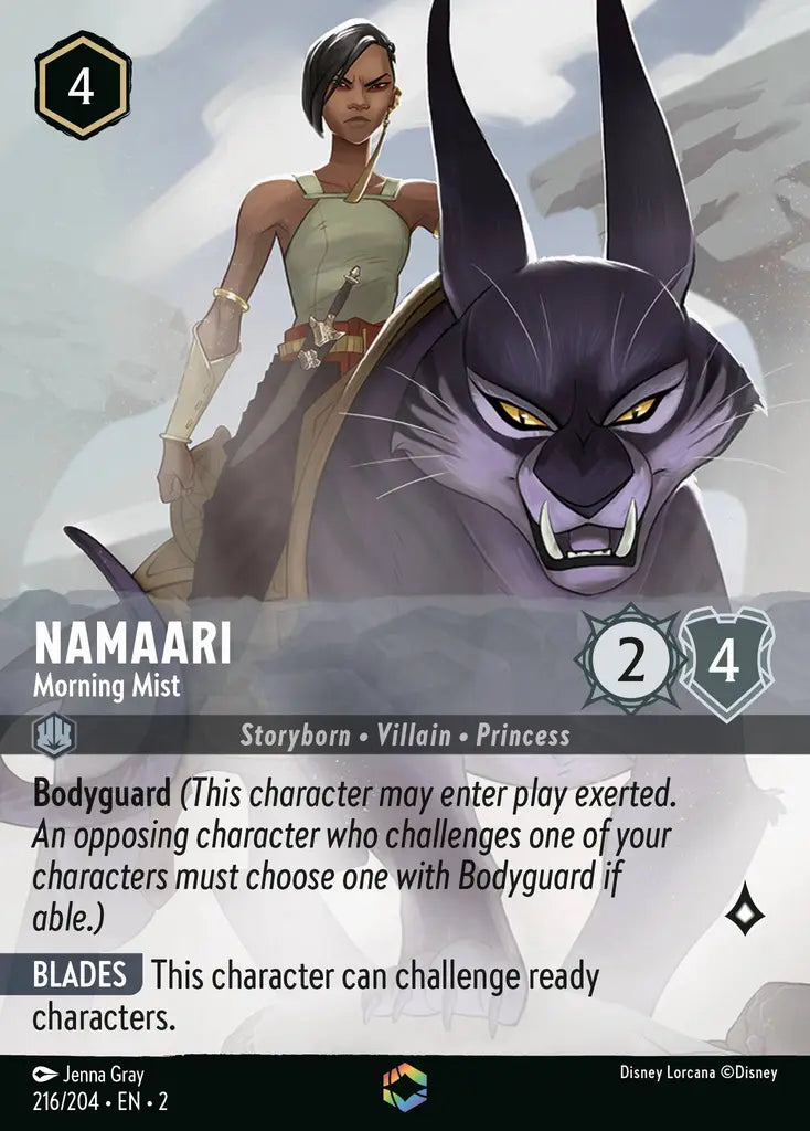 02 Rise of the Floodborn - 216/204 - Namaari - Morning Mist - FOIL