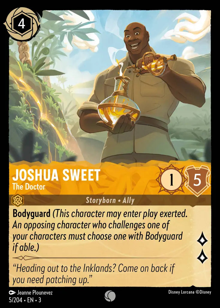03 Into the Inklands - 005/204 - Joshua Sweet - The Doctor - FOIL