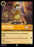 03 Into the Inklands - 010/204 - Miss Bianca - Rescue Aid Society Agent - FOIL
