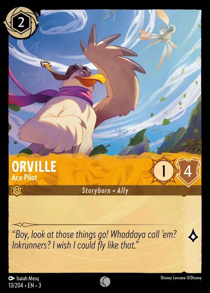 03 Into the Inklands - 013/204 - Orville - Ace Pilot - FOIL