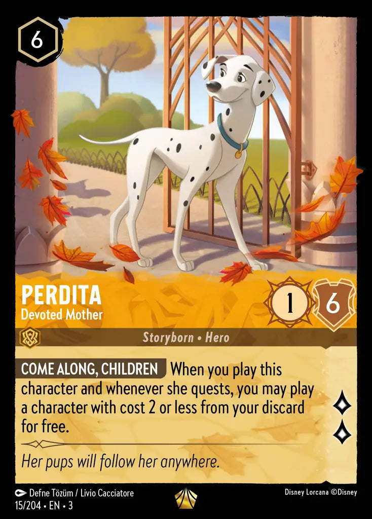 03 Into the Inklands - 015/204 - Perdita - Devoted Mother - FOIL