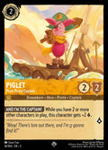 03 Into the Inklands - 016/204 - Piglet - Pooh Pirate Captain - FOIL
